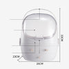 Dust-Proof Desktop Makeup Organizer & Lipstick Rack for Skincare, Vanity,