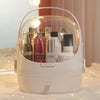 Dust-Proof Desktop Makeup Organizer & Lipstick Rack for Skincare, Vanity,