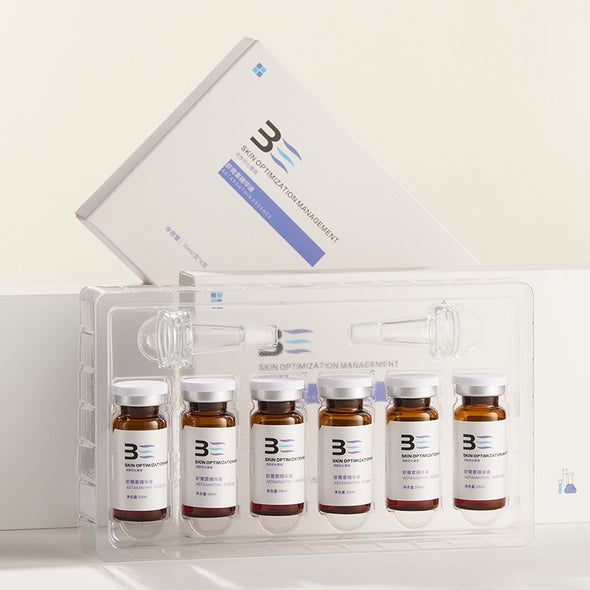 At-home facial with salon skin care set — barrier repair routine