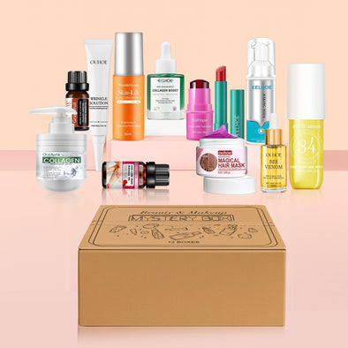 Curated Luxury Skincare & Makeup Gift Set (Glow Kit)
