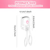 Electric Heated Lash Curler — Mini, Fast Heat, Travel-Ready