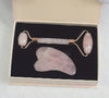 Natural Jade Stone Face Roller for Lymphatic Drainage & Glow