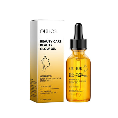 Natural Face & Body Hydrating Oil for Glowing, Anti-Aging Skin
