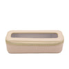Travel Portable Leather Large-Capacity Cosmetic Brush & Skincare Storage Bag