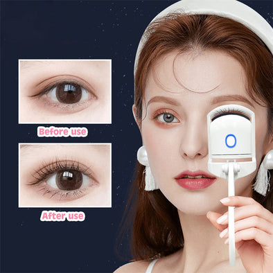 Electric Heated Lash Curler — Mini, Fast Heat, Travel-Ready